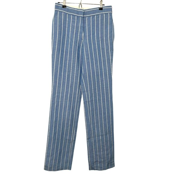 Stella McCartney Blue & White Striped Pants Size 34 US 2-4 - Picture 3 of 8